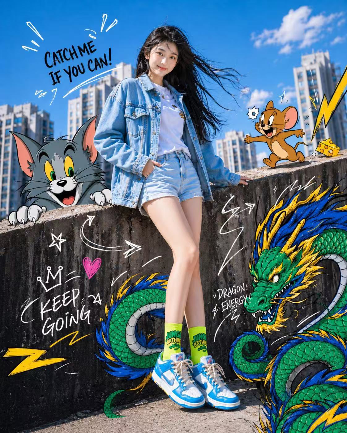 Urban Fashion Meets Classic Cartoons 2