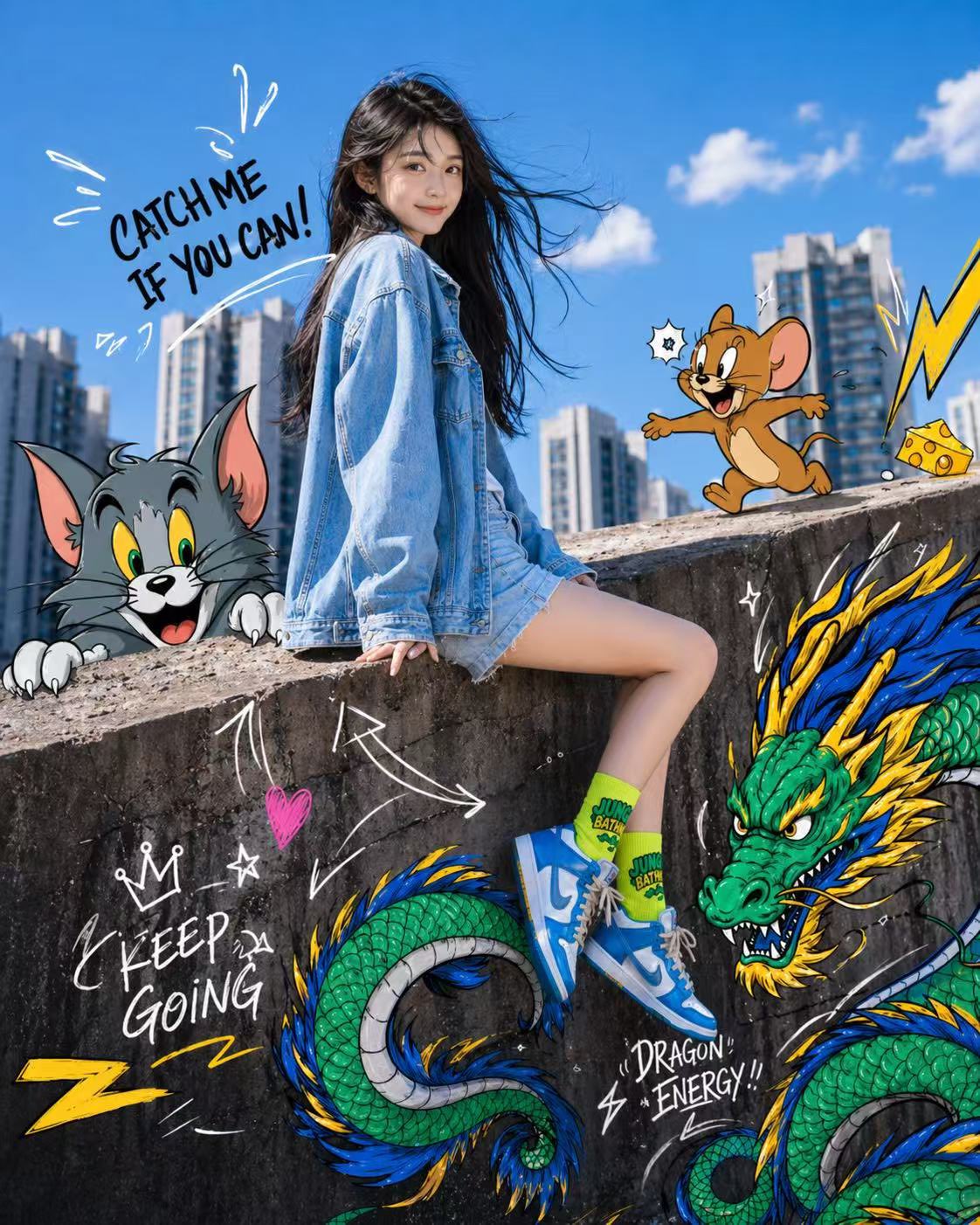Urban Fashion Meets Classic Cartoons 3