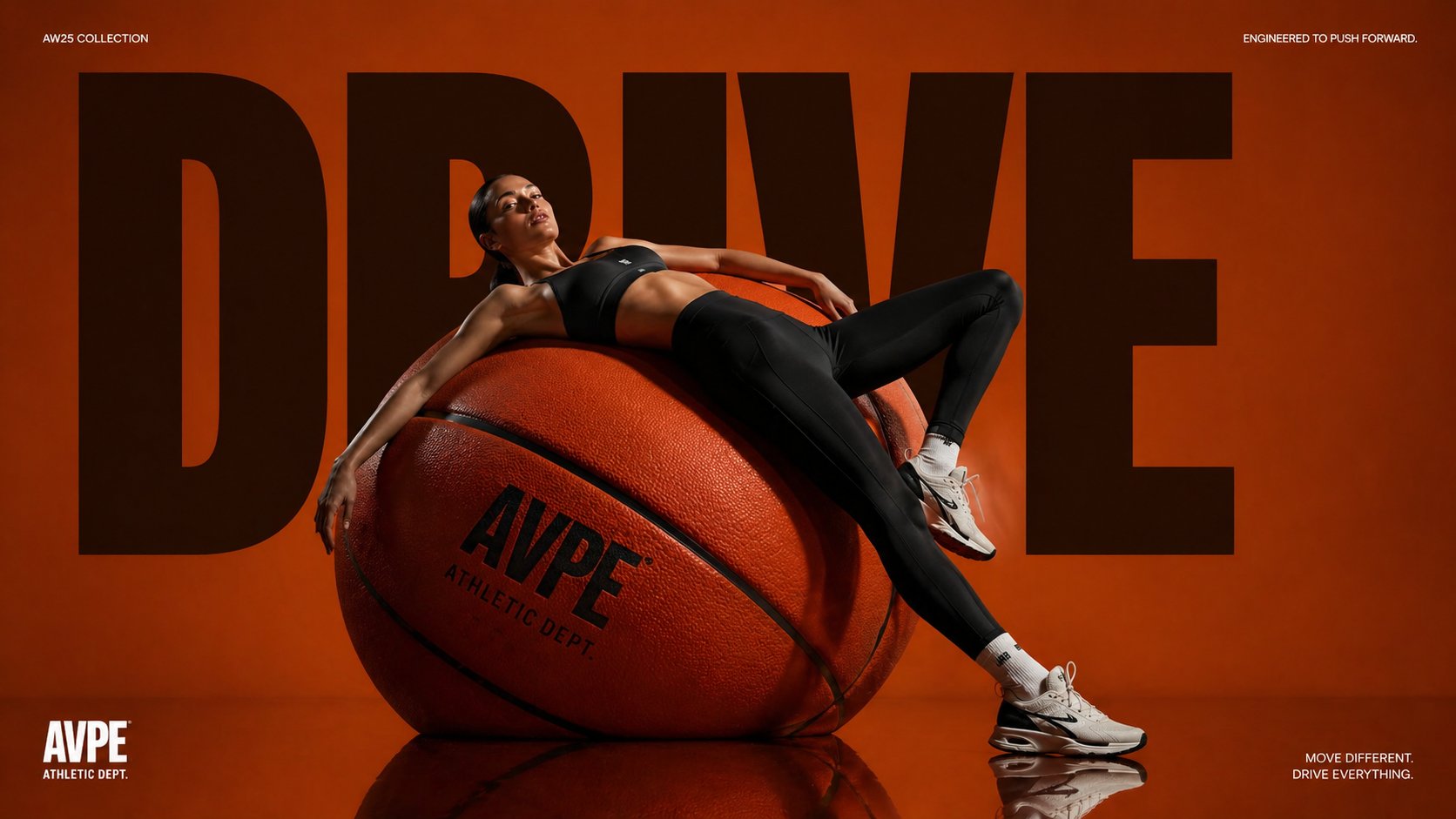 Avant-Garde Sports Fashion Editorial 2
